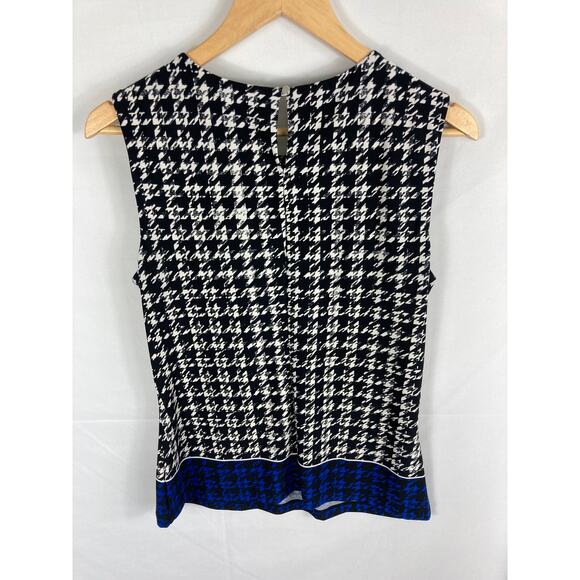 Calvin Klein Patterned Sleeveless Blouse Size Small - Picture 5 of 5